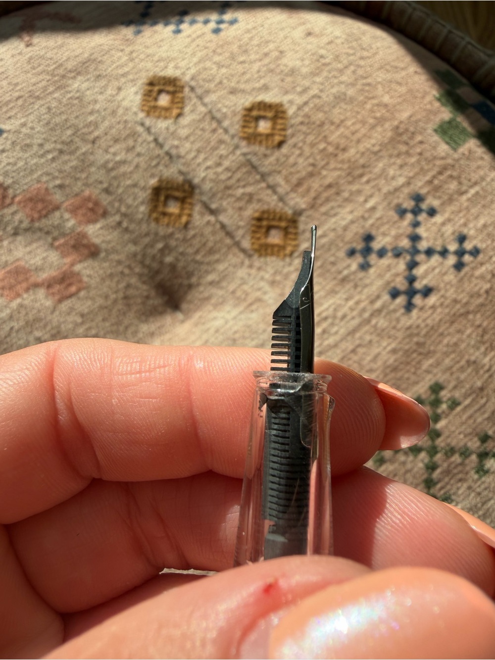Twsbi Eco Turquoise with Transparent Barrel Fountain Pen - Picture 10 of 12